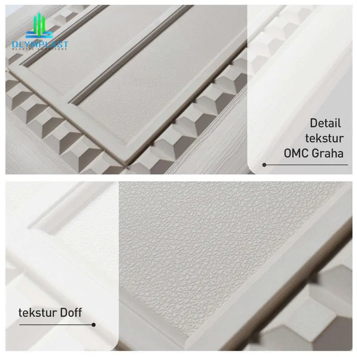 Lemari Pakaian Plastik Olymplast - OMC ST1 Graha - Module Cabinet 2 Pintu gallery 2